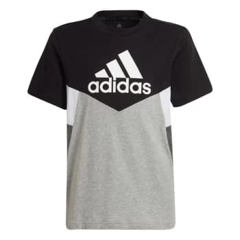 adidas CB Short Sleeve T Shirt Boys - Black