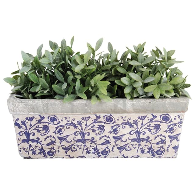 Fallen Fruits Rectangular Ceramic Planter Box
