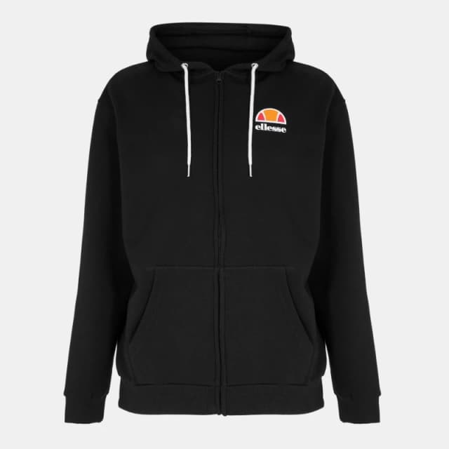 Ellesse Full Zip Hoody Mens Black male Large