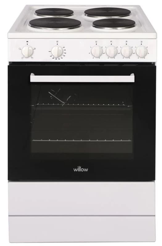 Willow 68L Freestanding Single Cavity Electric Cooker in White White Unisex