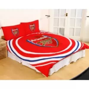 Arsenal FC Pulse Double Duvet Set (Double) (Red)