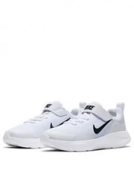 Nike Childrens Wearallday - White/Black, Size 1
