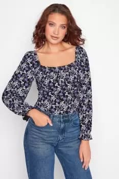 Tall Floral Long Sleeve Top