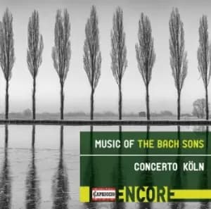 Concerto Koln Music of the Bach Sons by Concerto Koln CD Album