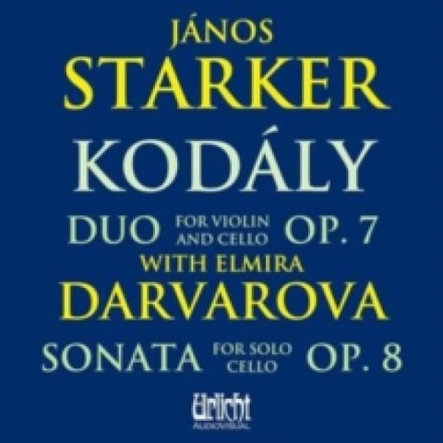 Kodly: Duo for Violin and Cello, Op. 7/Sonata for Solo Cello... CD / Album