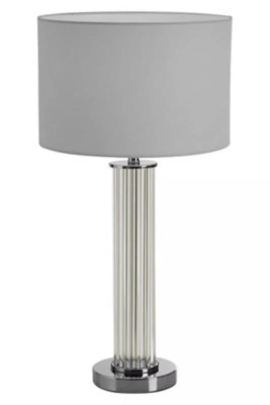 Premier Housewares Interiors by Premier Westin Table Lamp Silver