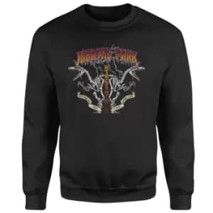 Jurassic Park Raptor Twinz Sweatshirt - Black - L