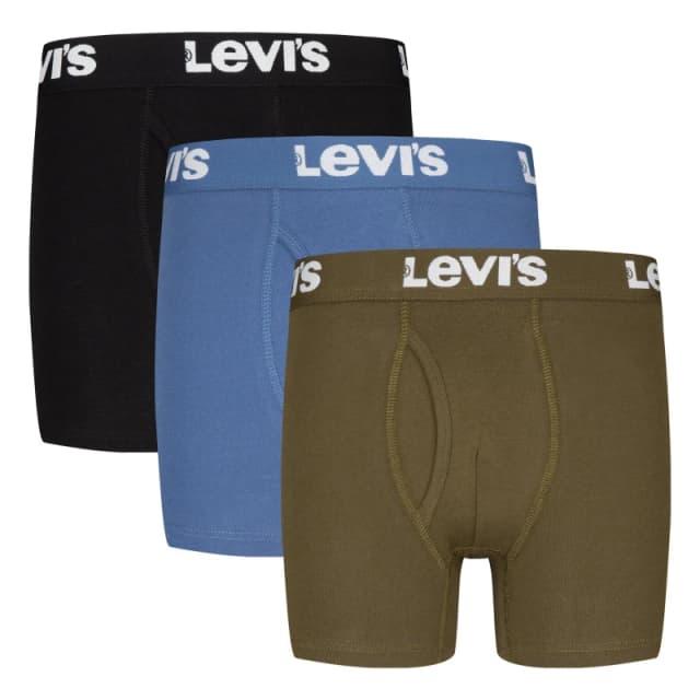 Levis 3 Pack Boxers Juniors - Multi Multi 7 - 8 Years