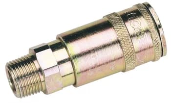 DRAPER 3/8" BSP Taper Male Thread Vertex Air Coupling (Sold Loose) 51408