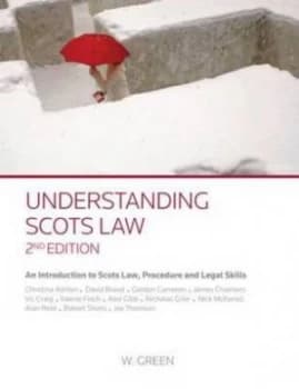 Understanding Scots Law by Christina Ashton Book
