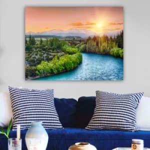 260447723_70100 Multicolor Decorative Canvas Painting