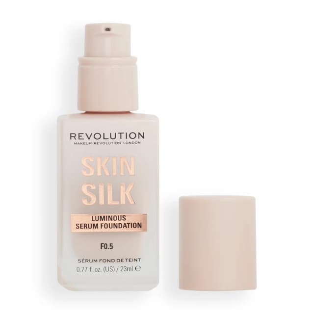 Makeup Revolution Silk Serum Foundation 23ml (Various Shades) - F0.5