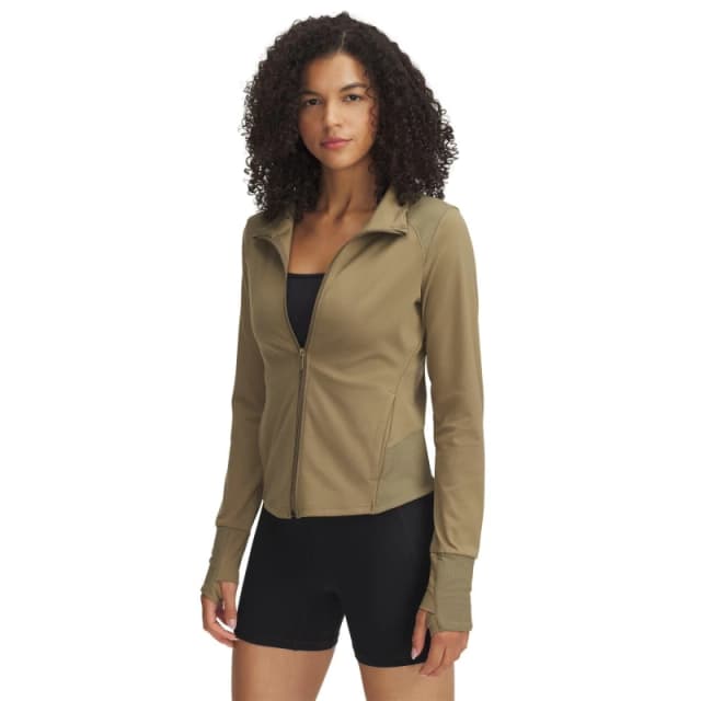 Under Armour Womens Meridian Performance Training Jacket Brown female 10 (S)