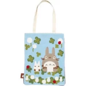 My Neighbor Totoro Totoro Among Clovers Tote Bag