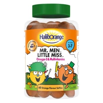 Haliborange Kids Little Miss Inventor Omega-3 & Multivitamins Softies