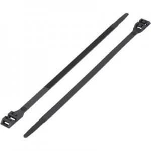 Cable tie 760 mm Black Double head KSS 1091169