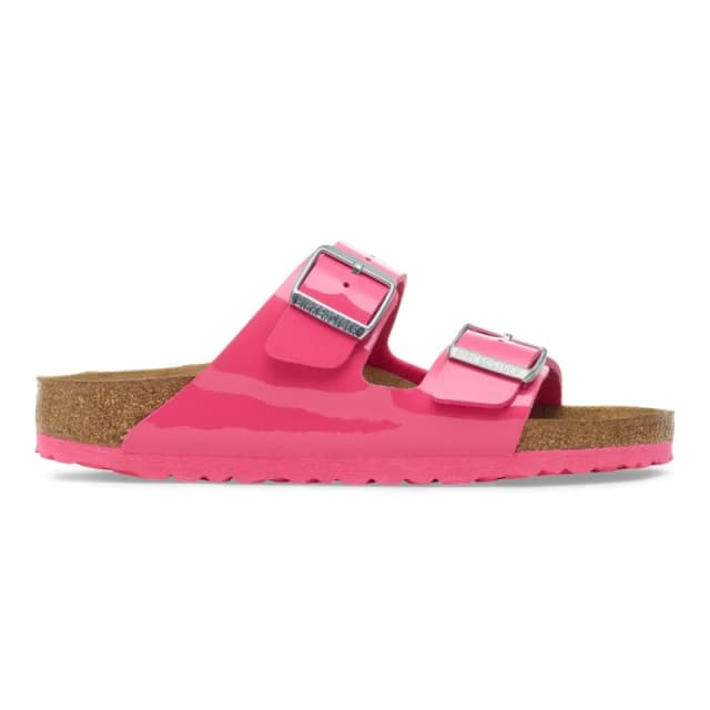 Birkenstock Womens patent sandals Birkenstock Arizona Birko-Flor Rose Female 36 Etroit