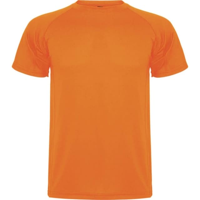 ROLY ROLY Men Montecarlo Short-Sleeved Sports T-Shirt in Orange Size: Small Orange S Male 5063527538697