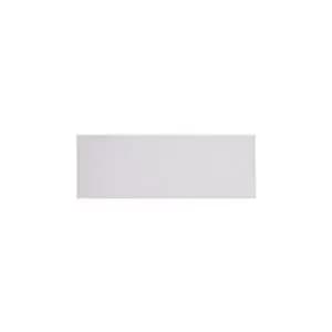 Johnson Tiles Tones White Satin Ceramic Wall Tile, Pack Of 17, (L)400mm (W)150mm