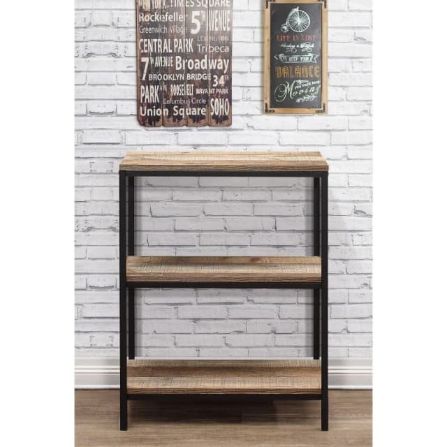 Birlea Urban 3 Tier Bookcase - Brown Brown One Size