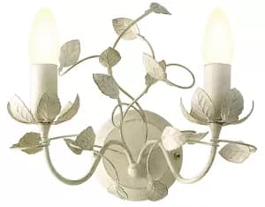 Eva Leaf Cream Double wall light