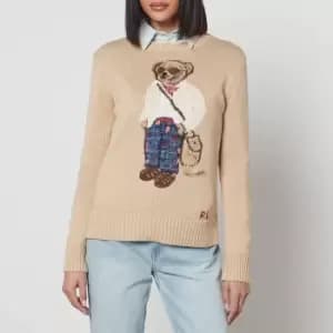 Polo Ralph Lauren Intarsia-Knit Cotton Jumper - M