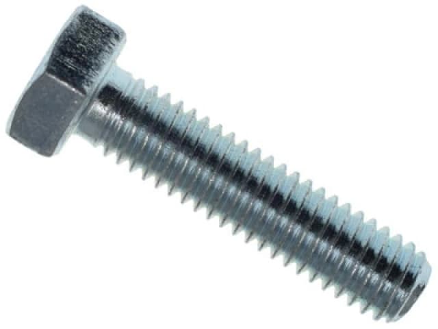 Metalmate Memhts0625 High Tensile Set Screw Zp M6 X 25mm (Box 50) Memhts0625
