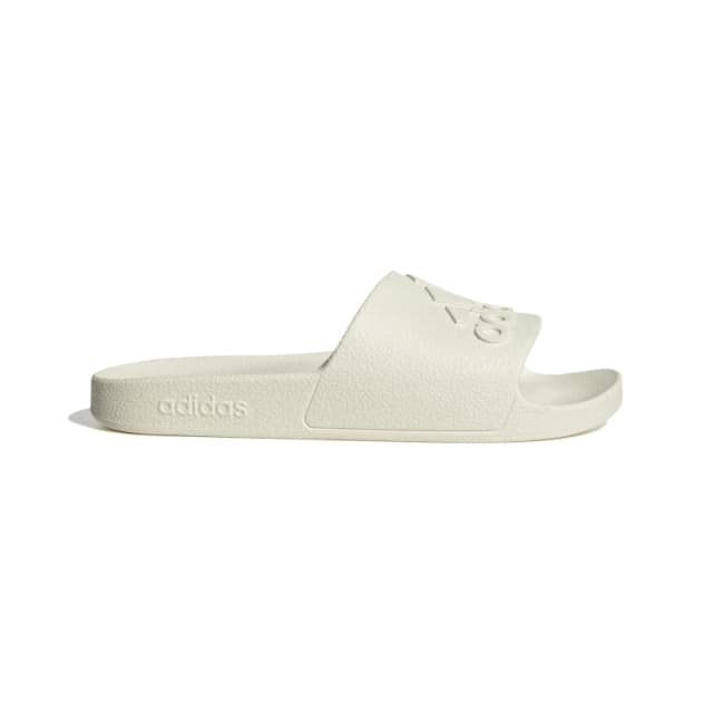 adidas Adilette Aqua Slides Unisex Adults - White White 10