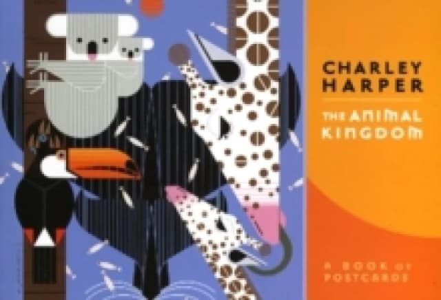 Charley Harper the Animal Kingdom Book of Postcards Postcard book or pack