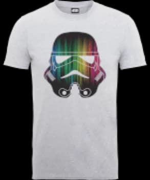 Star Wars Vertical Lights Stormtrooper T-Shirt - Grey - L