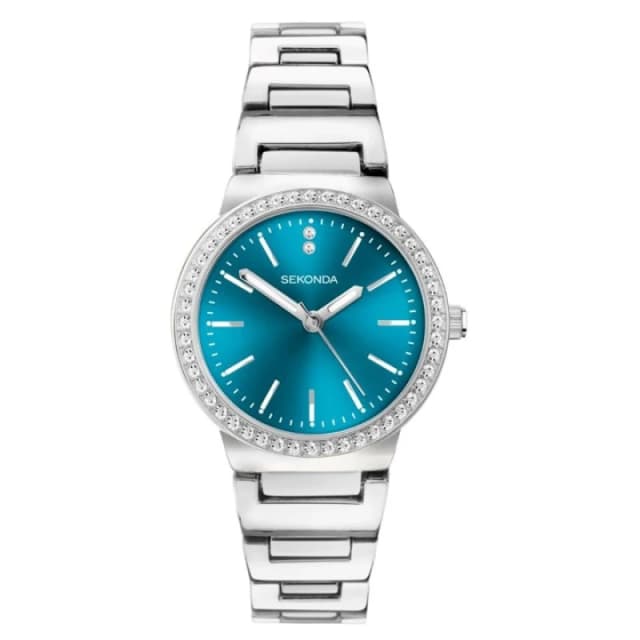 Sekonda 40538 Amelia Blue Dial Bracelet Watch - W32371