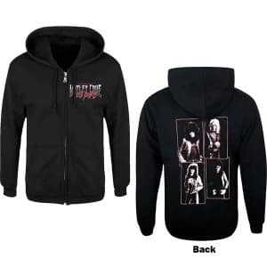 Motley Crue - 40 Years Unisex Large Hoodie - Black