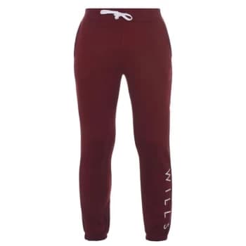 Jack Wills Gosworth Wills Logo Joggers - Damson