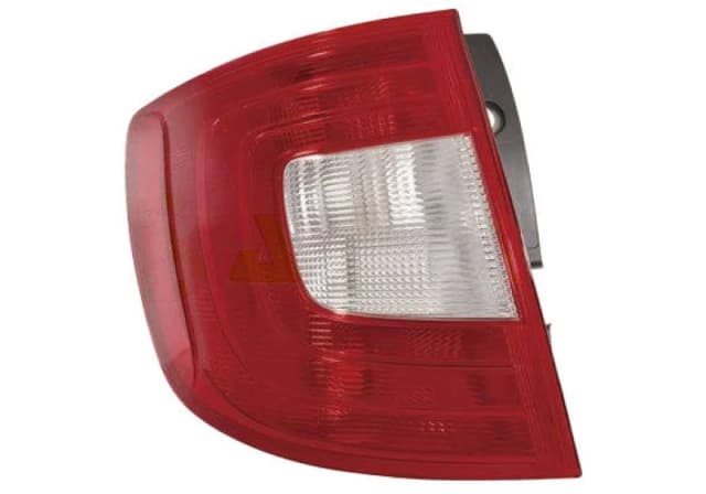 ALKAR 2255521 Rear light Outer section, without bulb holder, Left, RY10W Combination Rearlight (391)