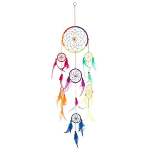 Something Different Something Different Multi Rainbow Dreamcatcher Multi One Size Unisex 5059958498433
