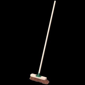 Sealey Soft Bristle Broom 12"