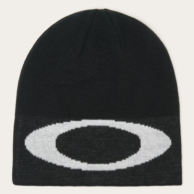 Oakley Mens Ellipse Polyacrylic Beanie Black male Mens