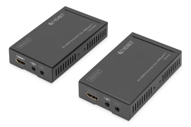 Digitus 4K HDMI extender set. HDBaseT . 4K/30Hz. 70 m