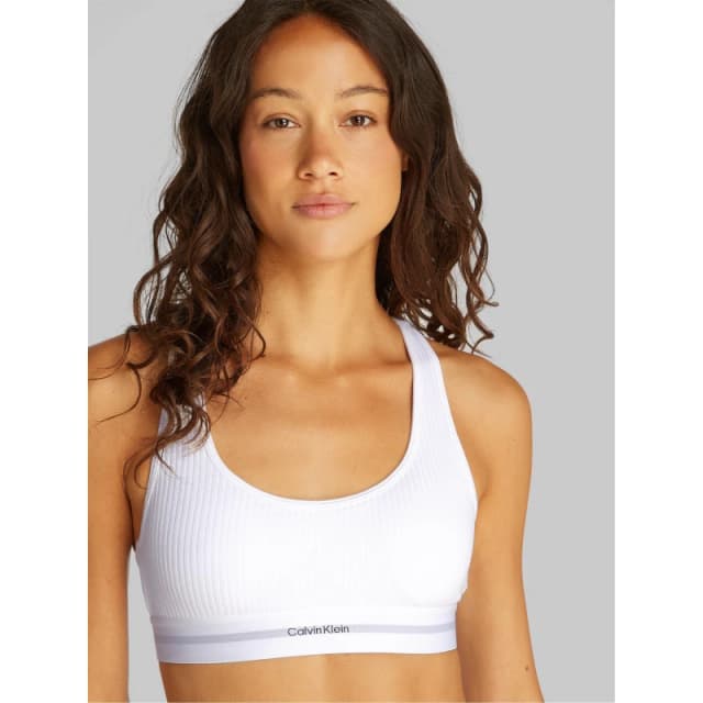 Calvin Klein LIGHTLY LINED BRALETTE White female 10 (S)