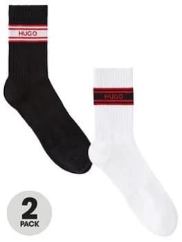 Hugo Boss 2 Pack Socks Black/White