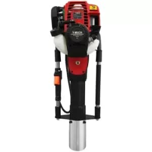Post Driver Petrol 4-Stroke Fence Knocker Pile Jack Hammer - Black