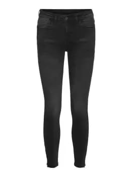 NOISY MAY Nmkimmy Normal Waist Ankle Skinny Fit Jeans Women Grey