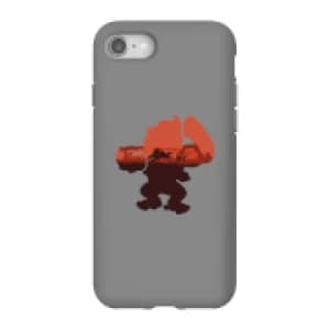 Nintendo Donkey Kong Silhouette Serengeti Phone Case - iPhone 8 - Tough Case - Gloss