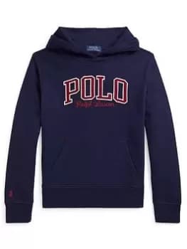 Ralph Lauren Boys Polo Logo Hoodie - Navy, Size 3 Years