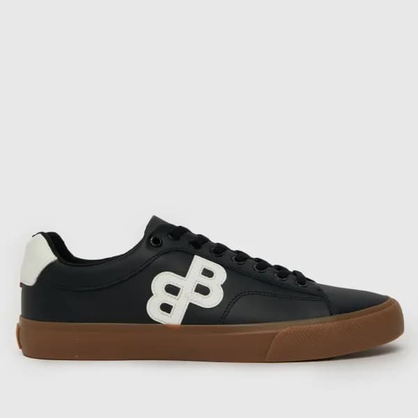 BOSS aiden trainers in black