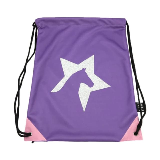 Hy Zeddy Drawstring Bag in Lavender Lavender Unisex