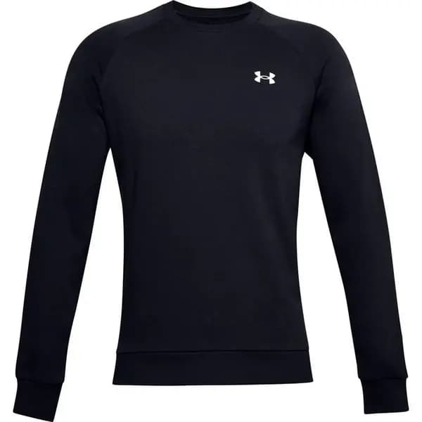 Under Armour Rival Fitted Crew Sweater Mens - Black L