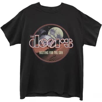 Doors - The - Waiting For The Sun Unisex Small T-Shirt - Black