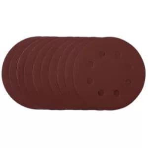 Draper Sanding Discs, 115mm, 240 Grit, Hook & Loop (Pack of 10)