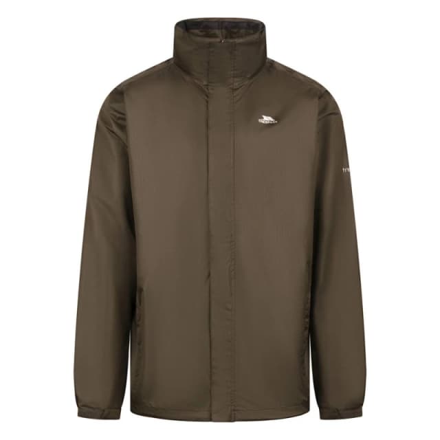 Trespass Mens Fraser II Waterproof Jacket in Brown Size: XS Brown Male XS